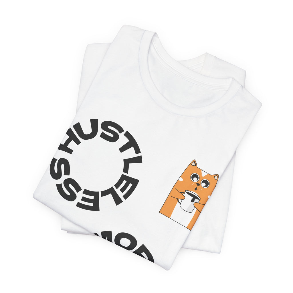 Coffee Hustle Circle, Shiba Inu Pocket Tee