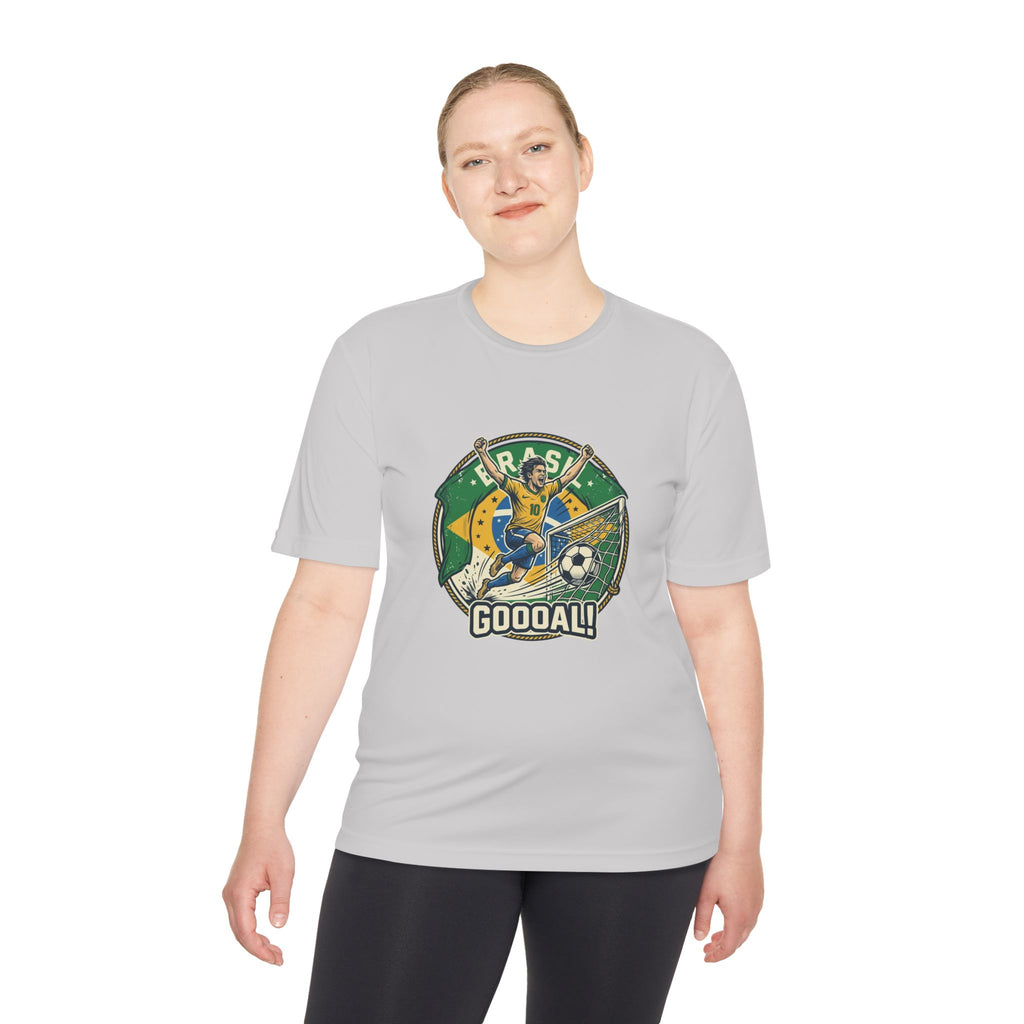 Unisex Moisture Wicking Tee/Brasil /Gool