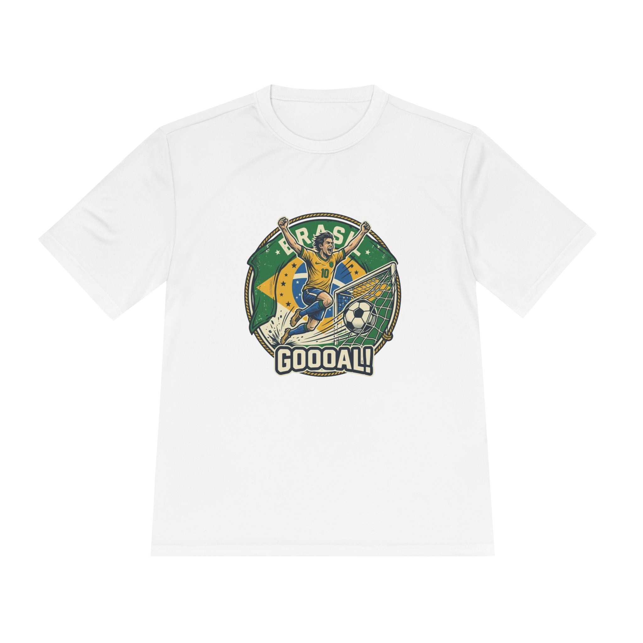 Unisex Moisture Wicking Tee/Brasil /Gool