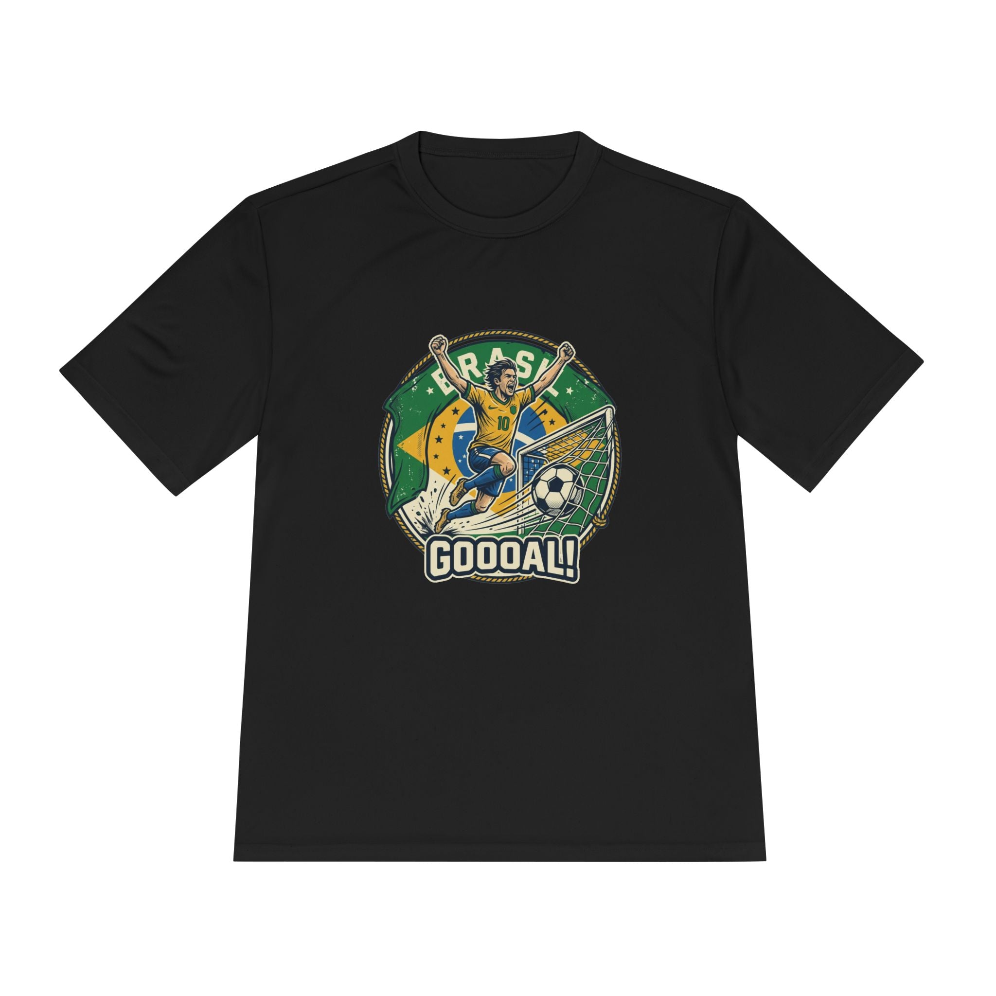 Unisex Moisture Wicking Tee/Brasil /Gool