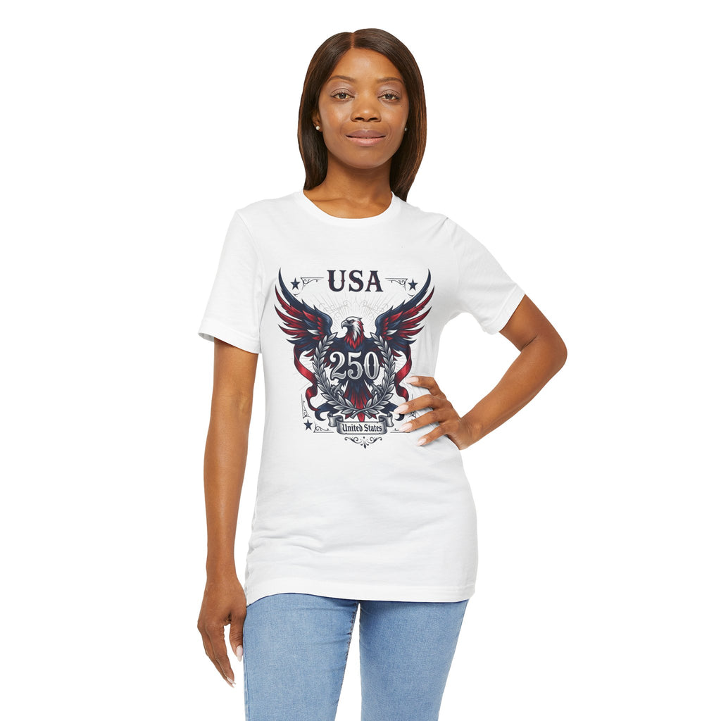 Unisex Jersey Short Sleeve Tee/USA 250 years Aniversary