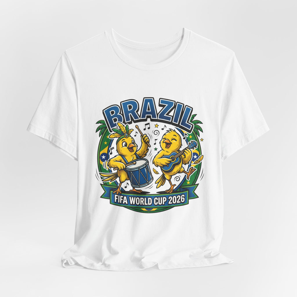 Unisex Jersey Short Sleeve Tee/ Canaries Brazil