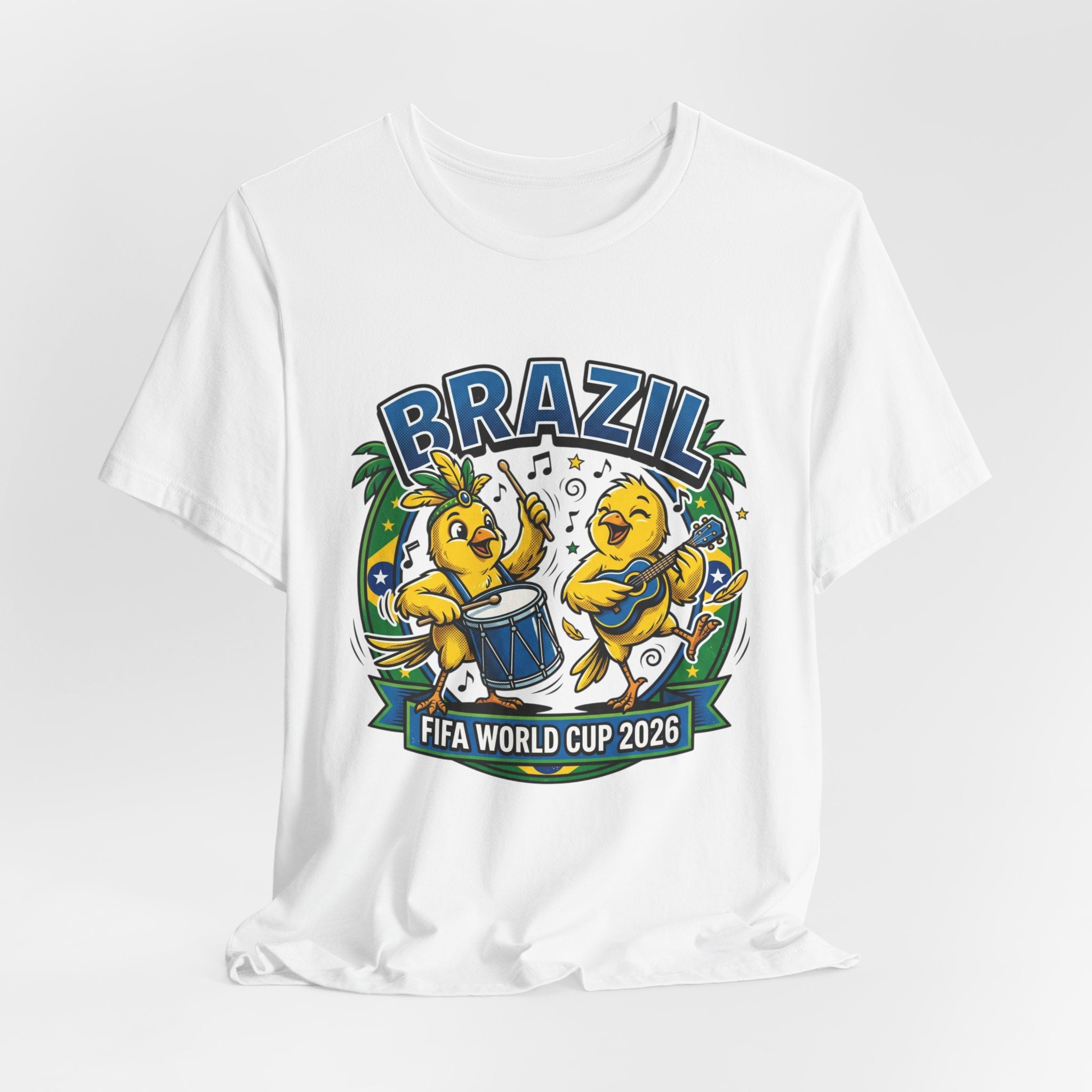 Unisex Jersey Short Sleeve Tee/ Canaries Brazil