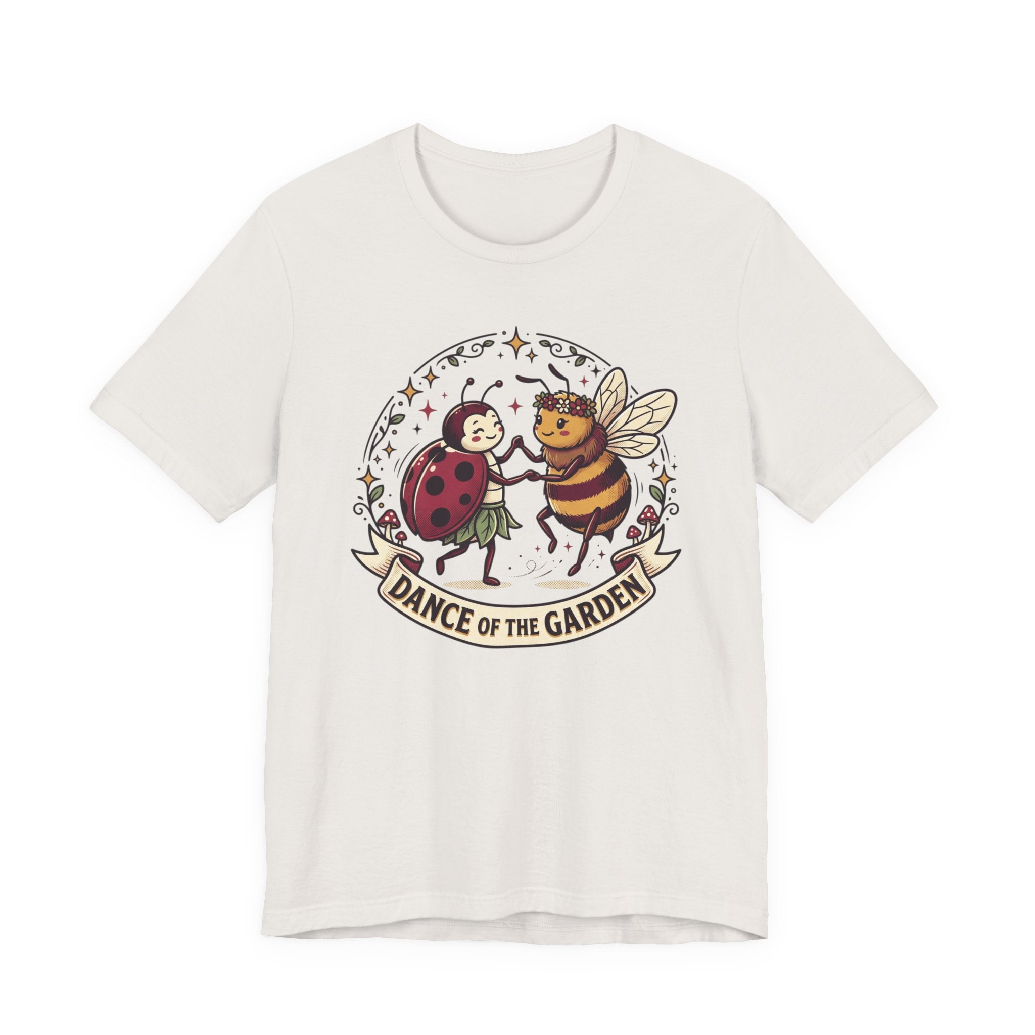 Dance of the Garden Tee | Ladybug and Bee Illustration