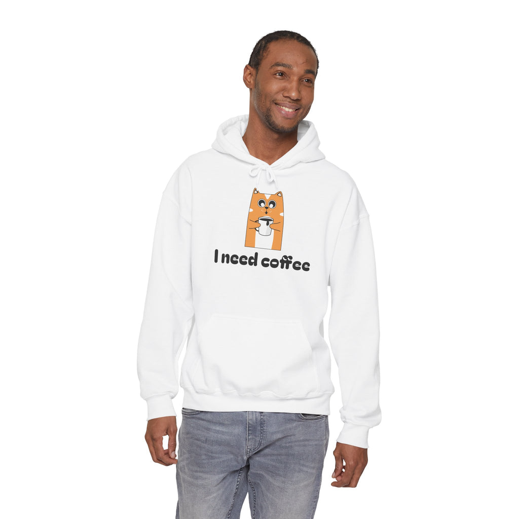 Shiba Inu Coffee Mug Hoodie | Cat Face Graphic Hoodie