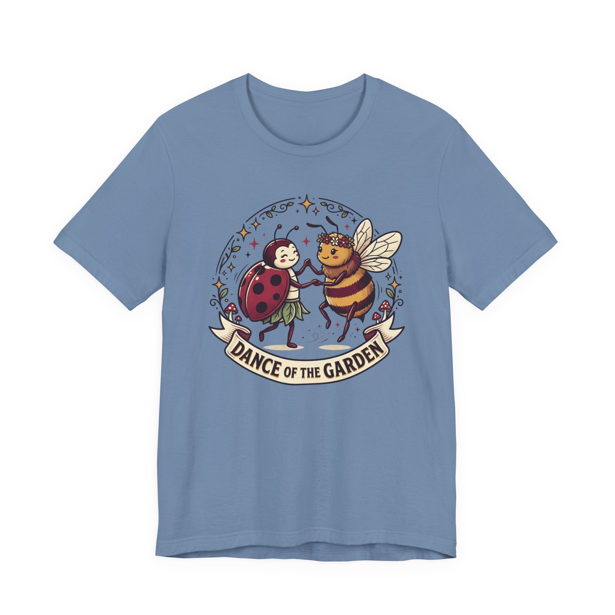 Dance of the Garden Tee | Ladybug and Bee Illustration