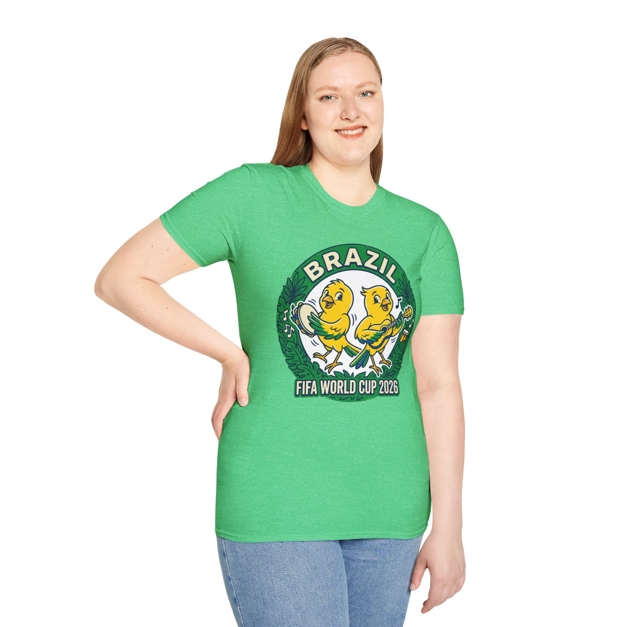 Unisex Softstyle T-Shirt/Canaries / World Cup