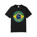 Brasil Flag Emblem T-Shirt | Brazil Campeonato do Mundo 2022