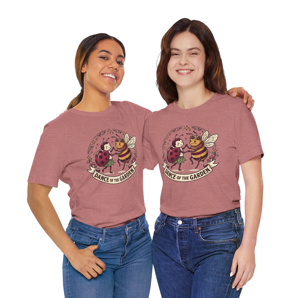 Dance of the Garden Tee | Ladybug and Bee Illustration