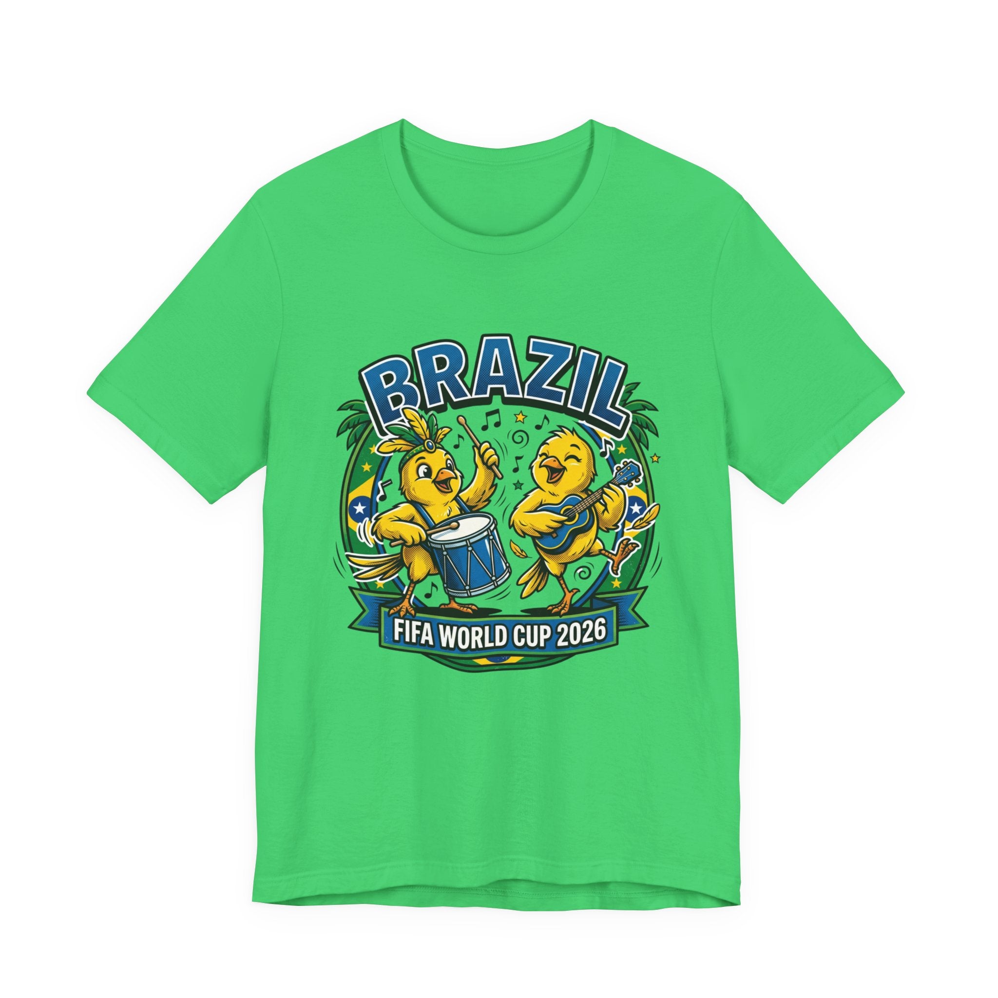 Unisex Jersey Short Sleeve Tee/ Canaries Brazil
