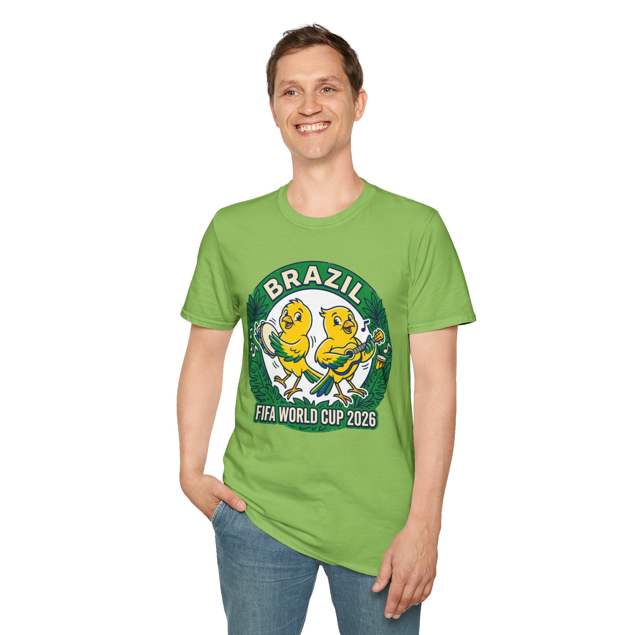 Unisex Softstyle T-Shirt/Canaries / World Cup