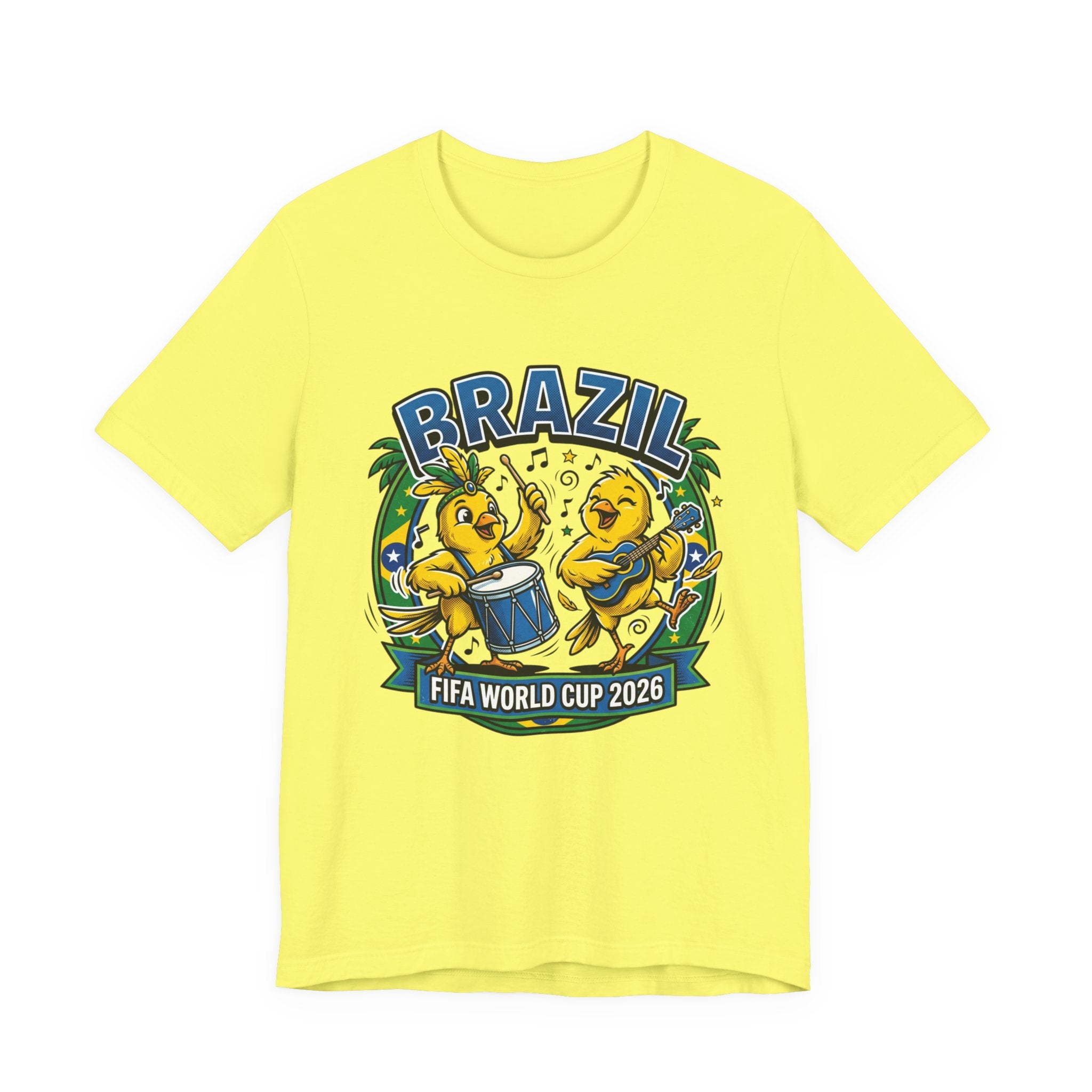Unisex Jersey Short Sleeve Tee/ Canaries Brazil