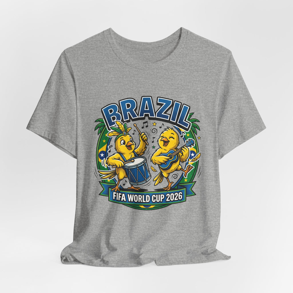 Unisex Jersey Short Sleeve Tee/ Canaries Brazil