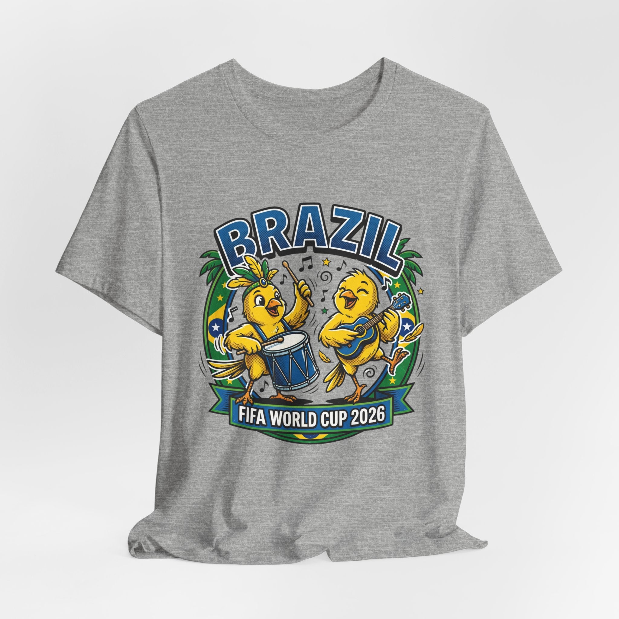 Unisex Jersey Short Sleeve Tee/ Canaries Brazil