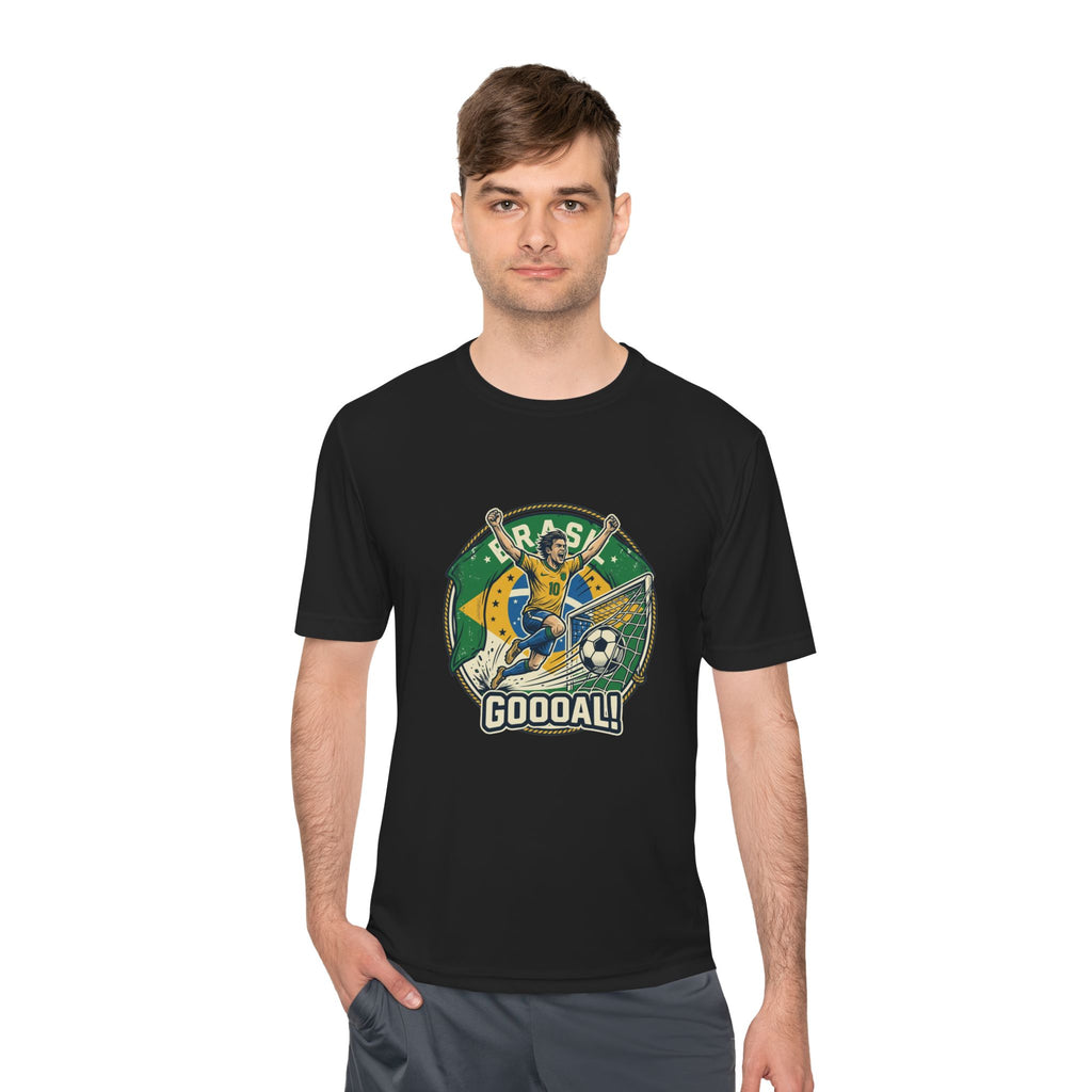 Unisex Moisture Wicking Tee/Brasil /Gool