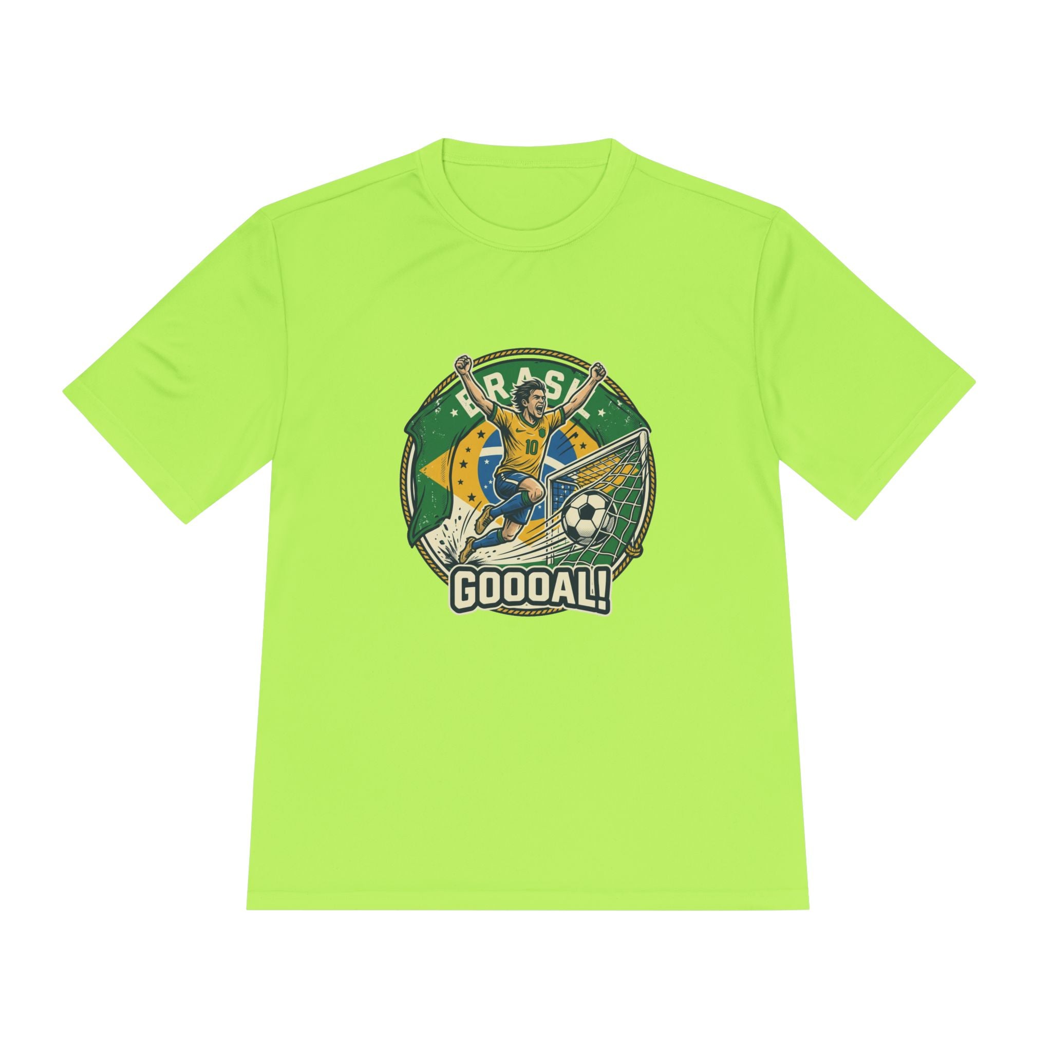 Unisex Moisture Wicking Tee/Brasil /Gool