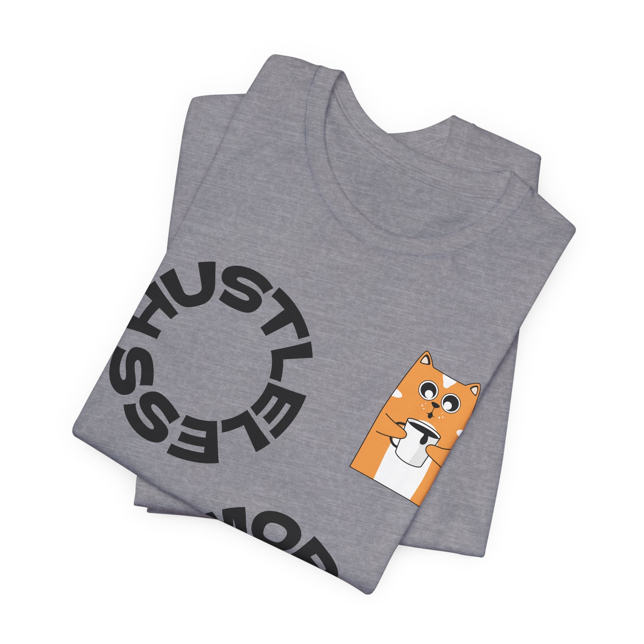 Coffee Hustle Circle, Shiba Inu Pocket Tee