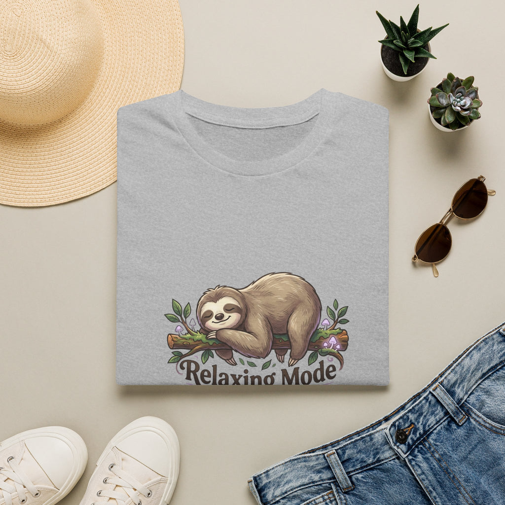 Relaxing Mode Sloth T-Shirt | Cute Sloth Graphic Tee