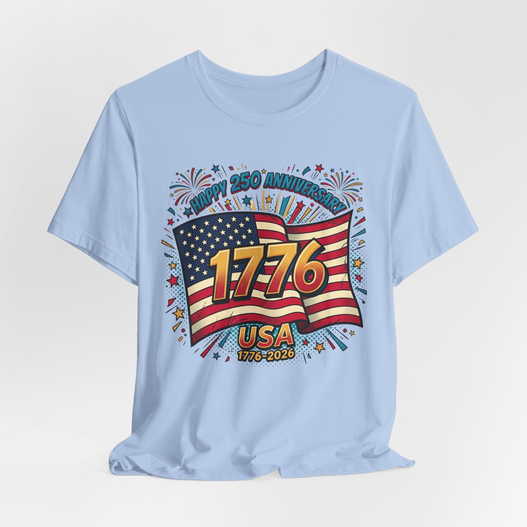 Unisex Jersey Short Sleeve Tee/ 1776/250/ Anniversary