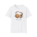 Cookie and Coffee Cartoon T-Shirt | Cute Food Illustration