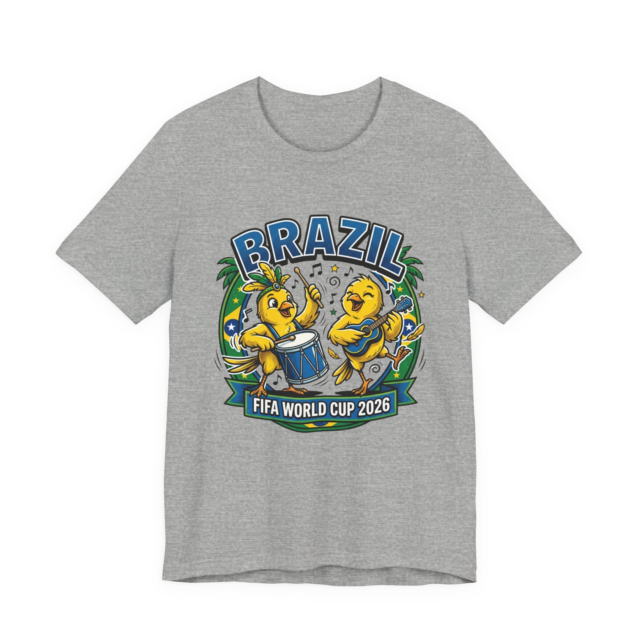 Unisex Jersey Short Sleeve Tee/ Canaries Brazil