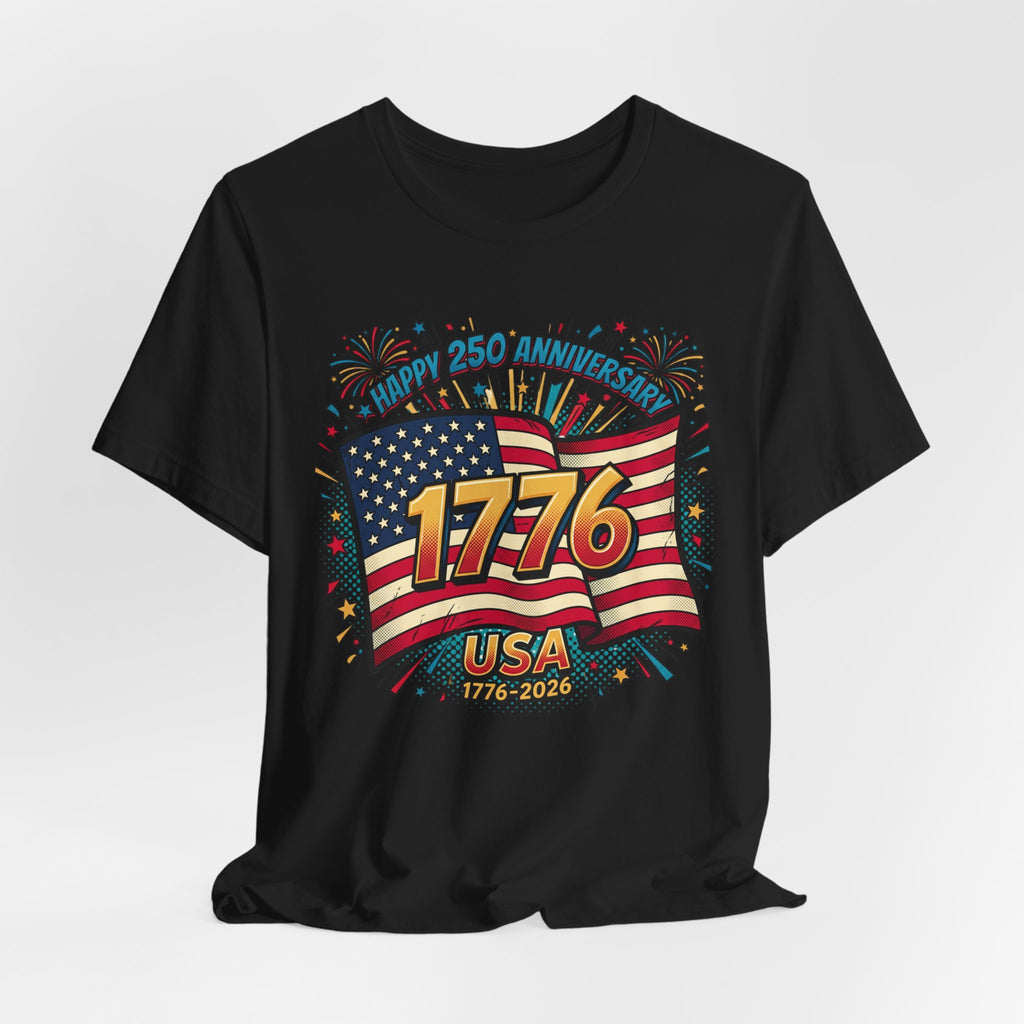 Unisex Jersey Short Sleeve Tee/ 1776/250/ Anniversary