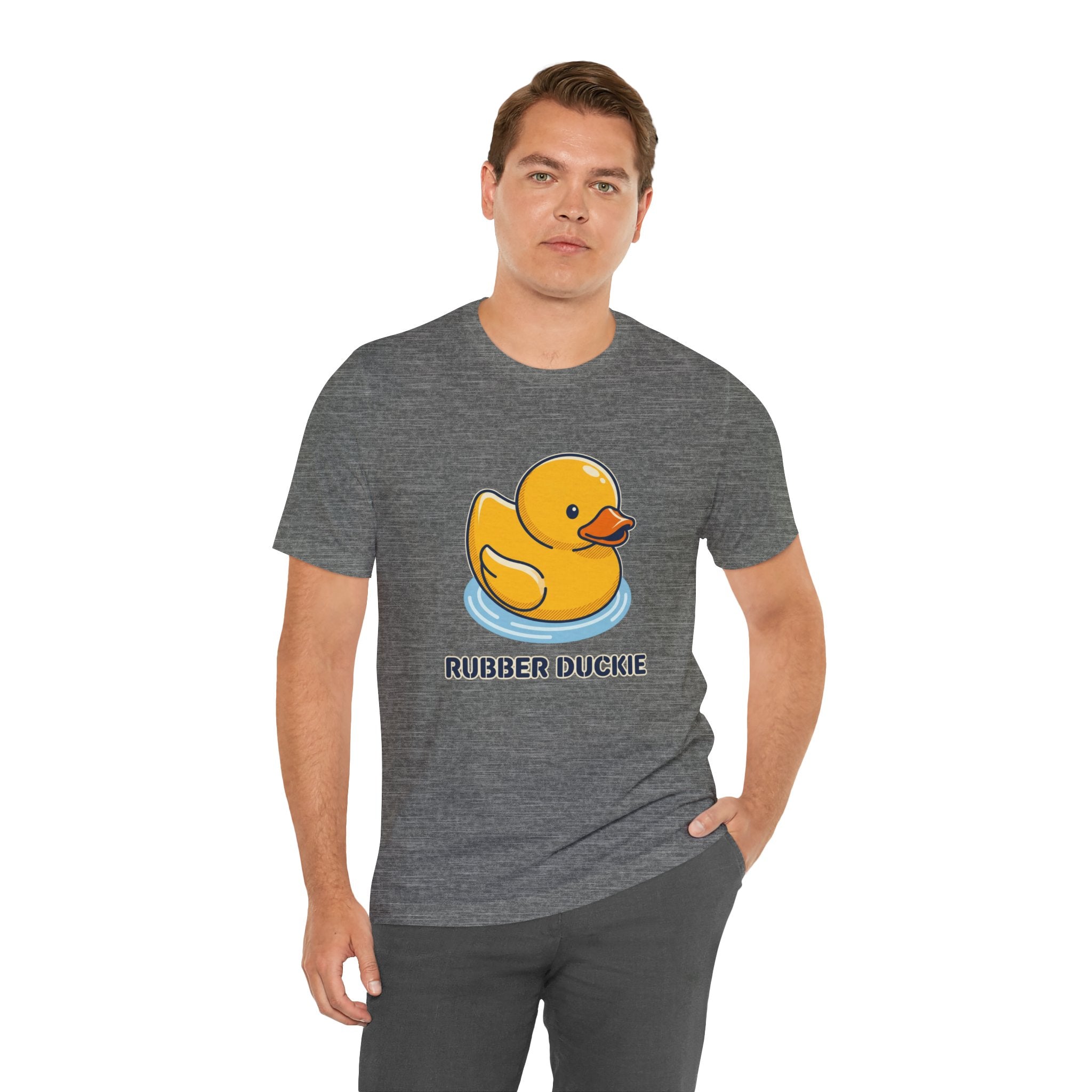Unisex Jersey Short Sleeve Tee/rubber duck