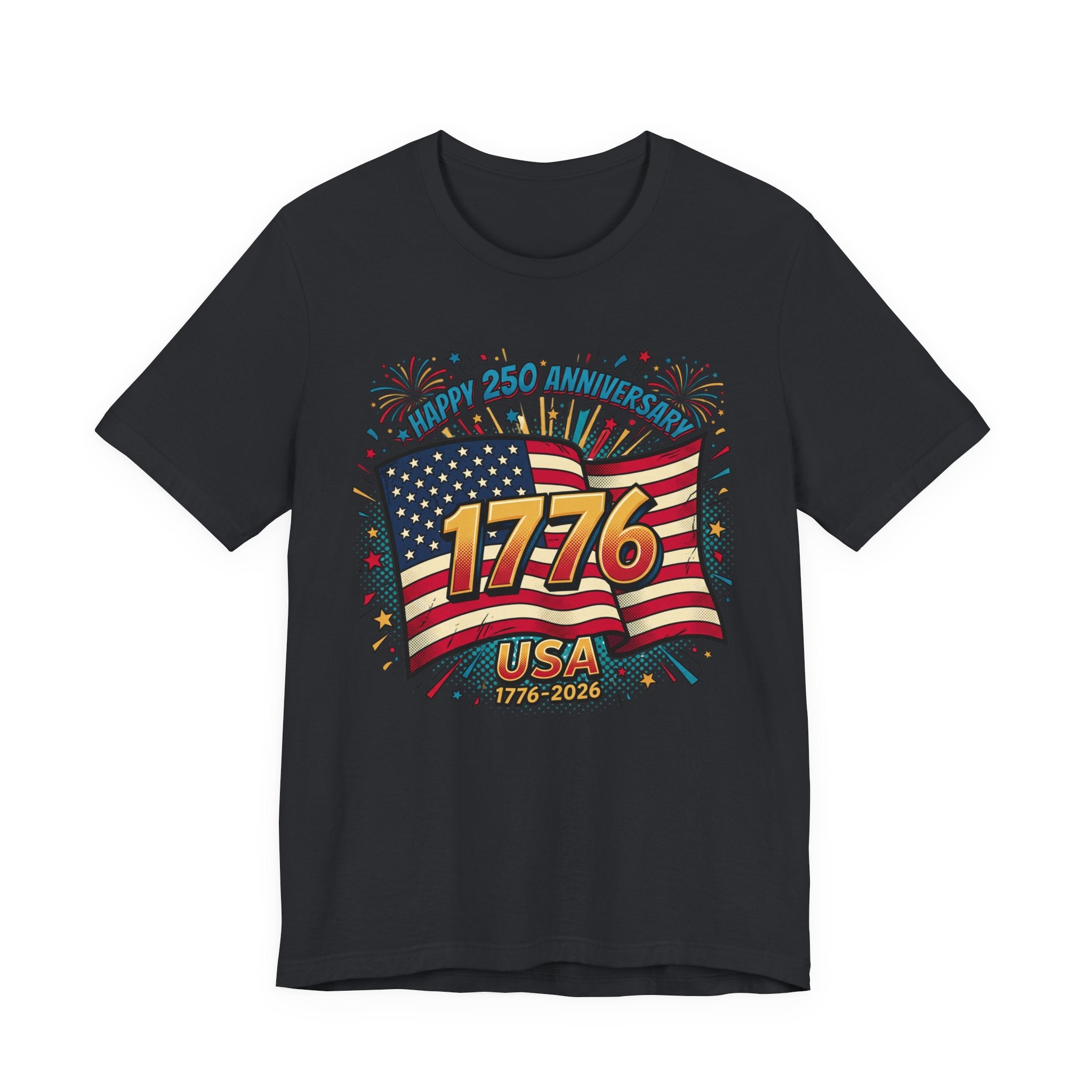 Unisex Jersey Short Sleeve Tee/ 1776/250/ Anniversary