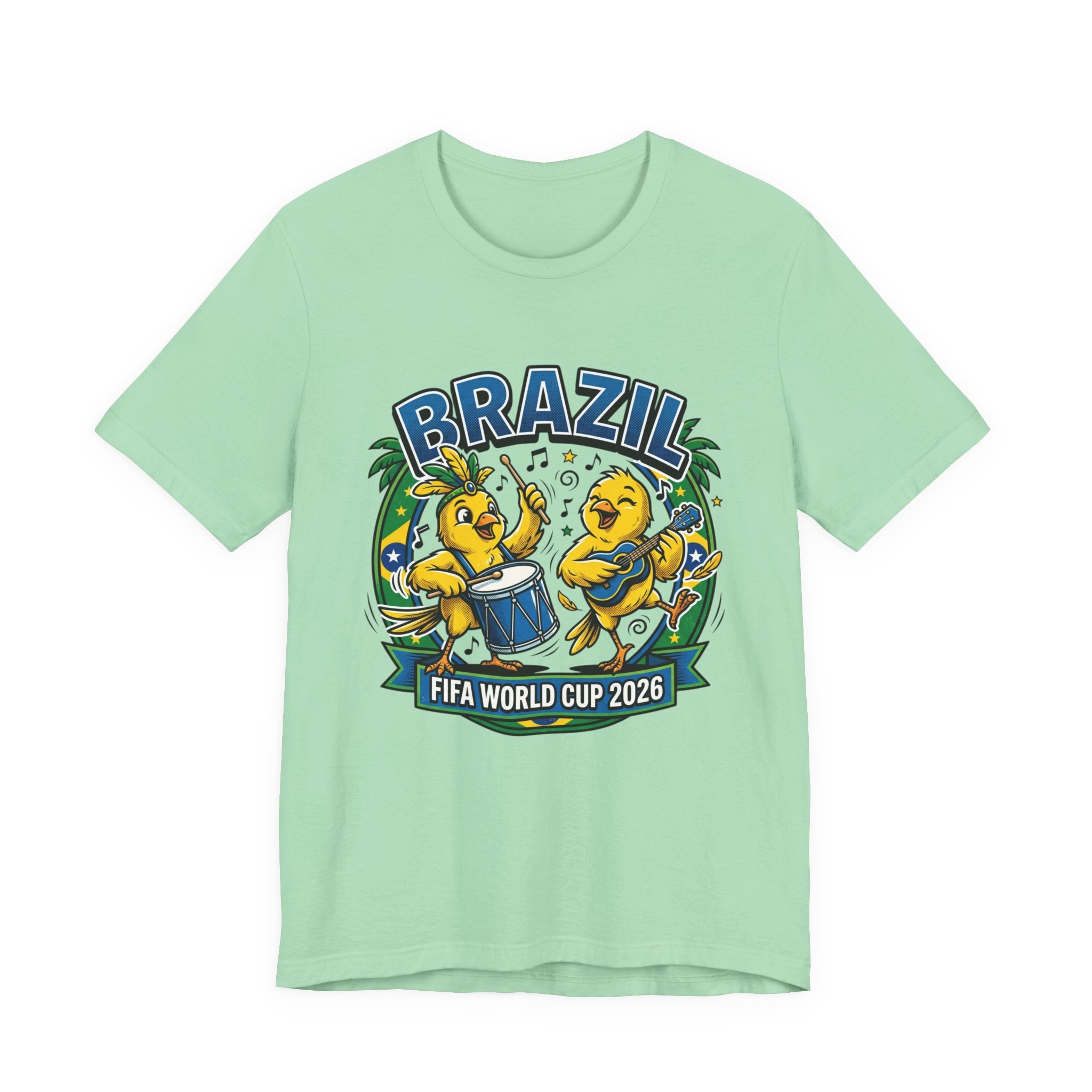 Unisex Jersey Short Sleeve Tee/ Canaries Brazil