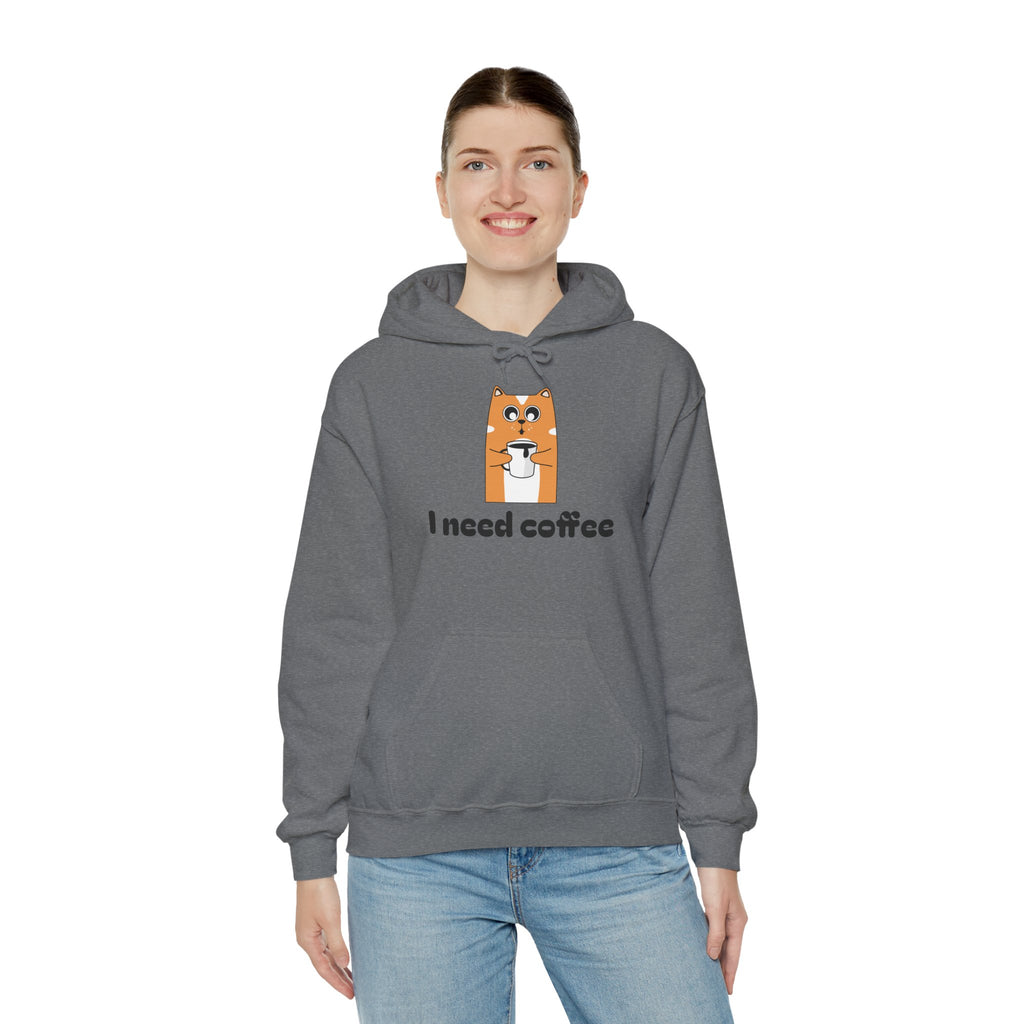 Shiba Inu Coffee Mug Hoodie | Cat Face Graphic Hoodie