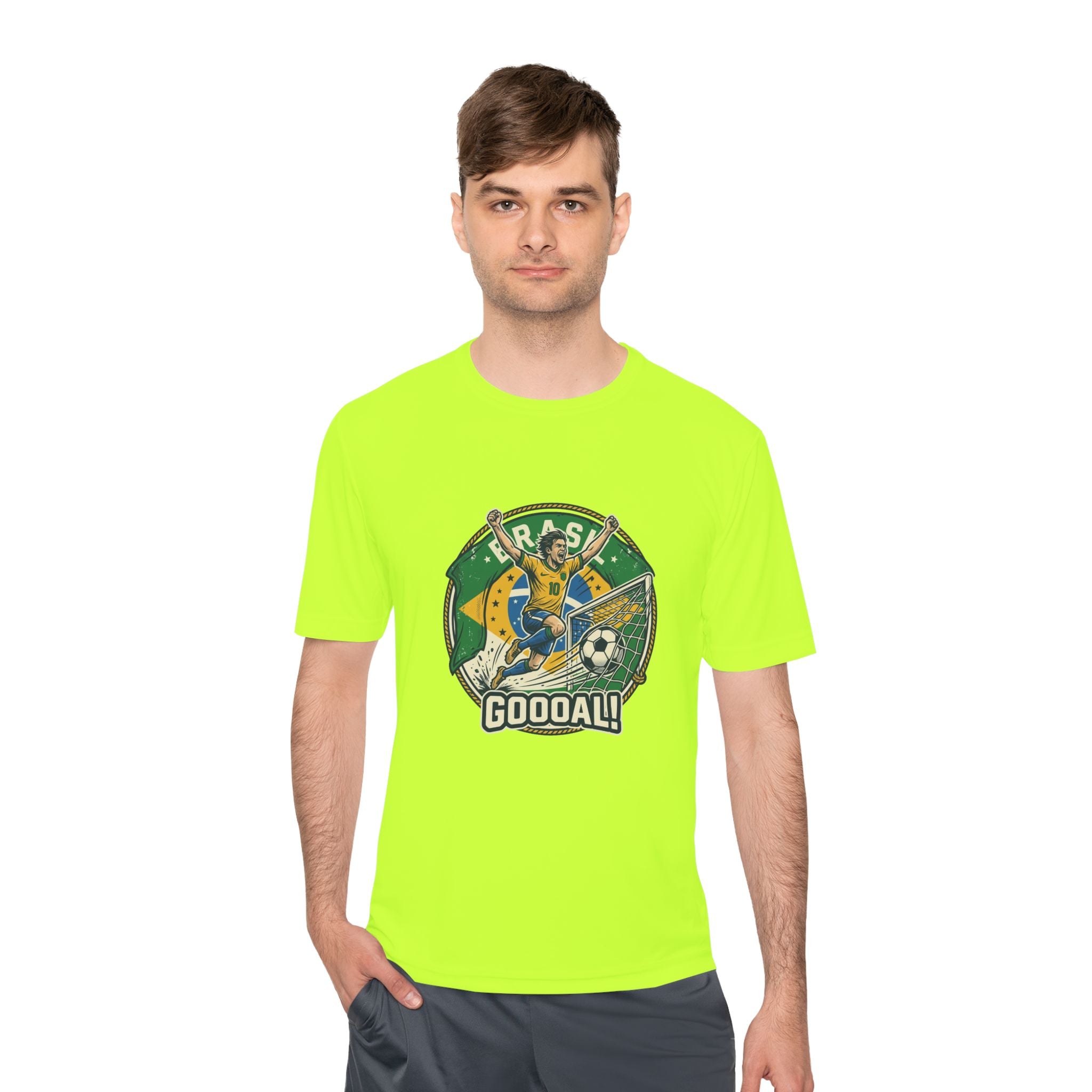 Unisex Moisture Wicking Tee/Brasil /Gool