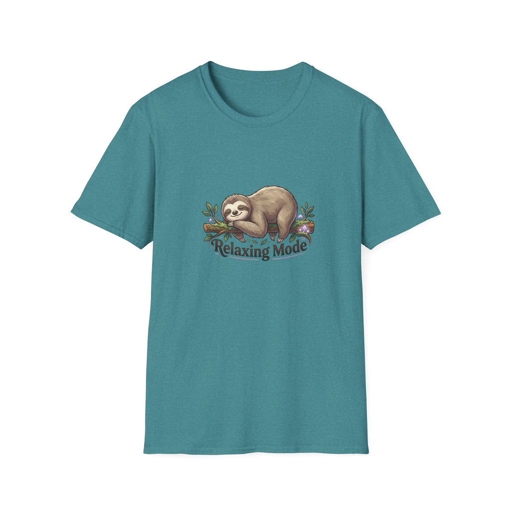 Relaxing Mode Sloth T-Shirt | Cute Sloth Graphic Tee