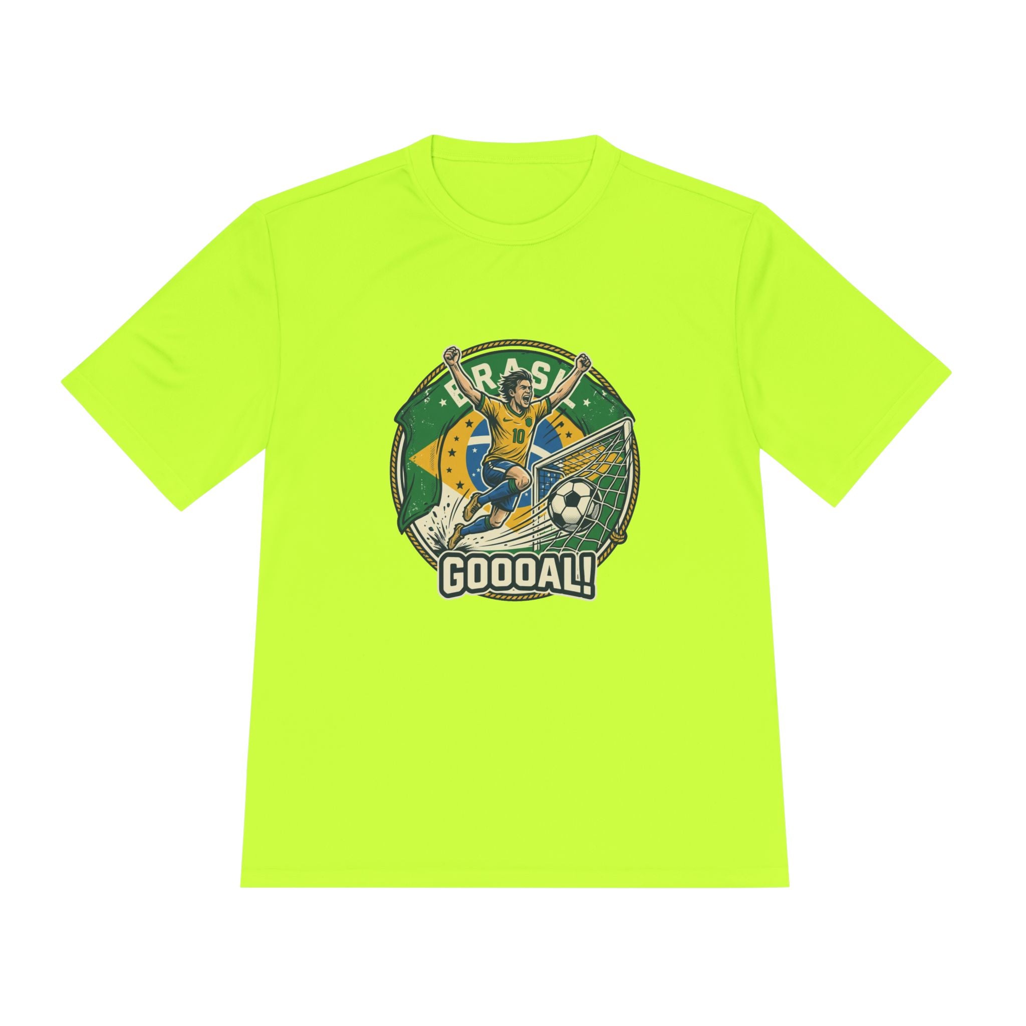 Unisex Moisture Wicking Tee/Brasil /Gool