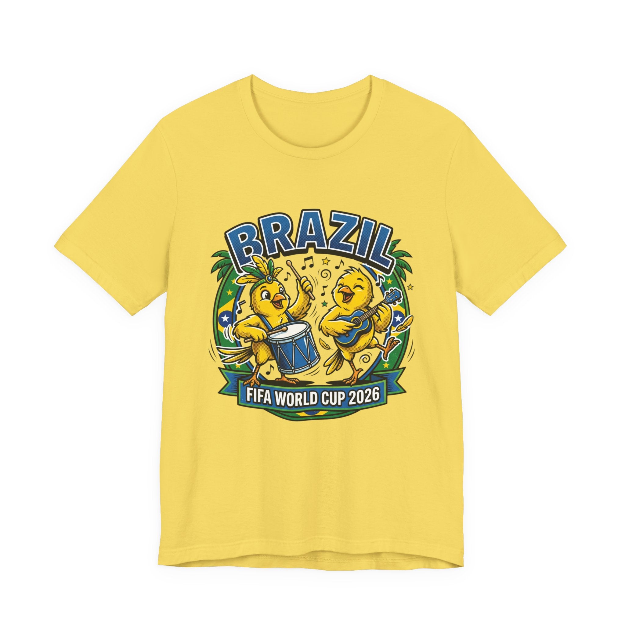Unisex Jersey Short Sleeve Tee/ Canaries Brazil