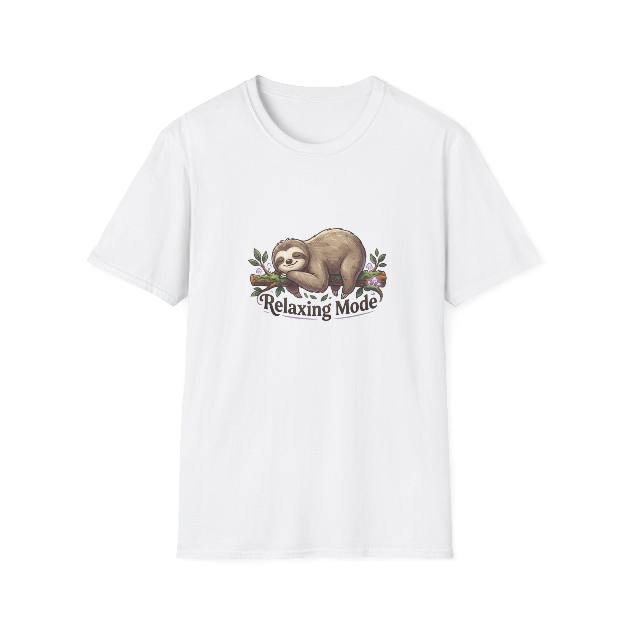 Relaxing Mode Sloth T-Shirt | Cute Sloth Graphic Tee