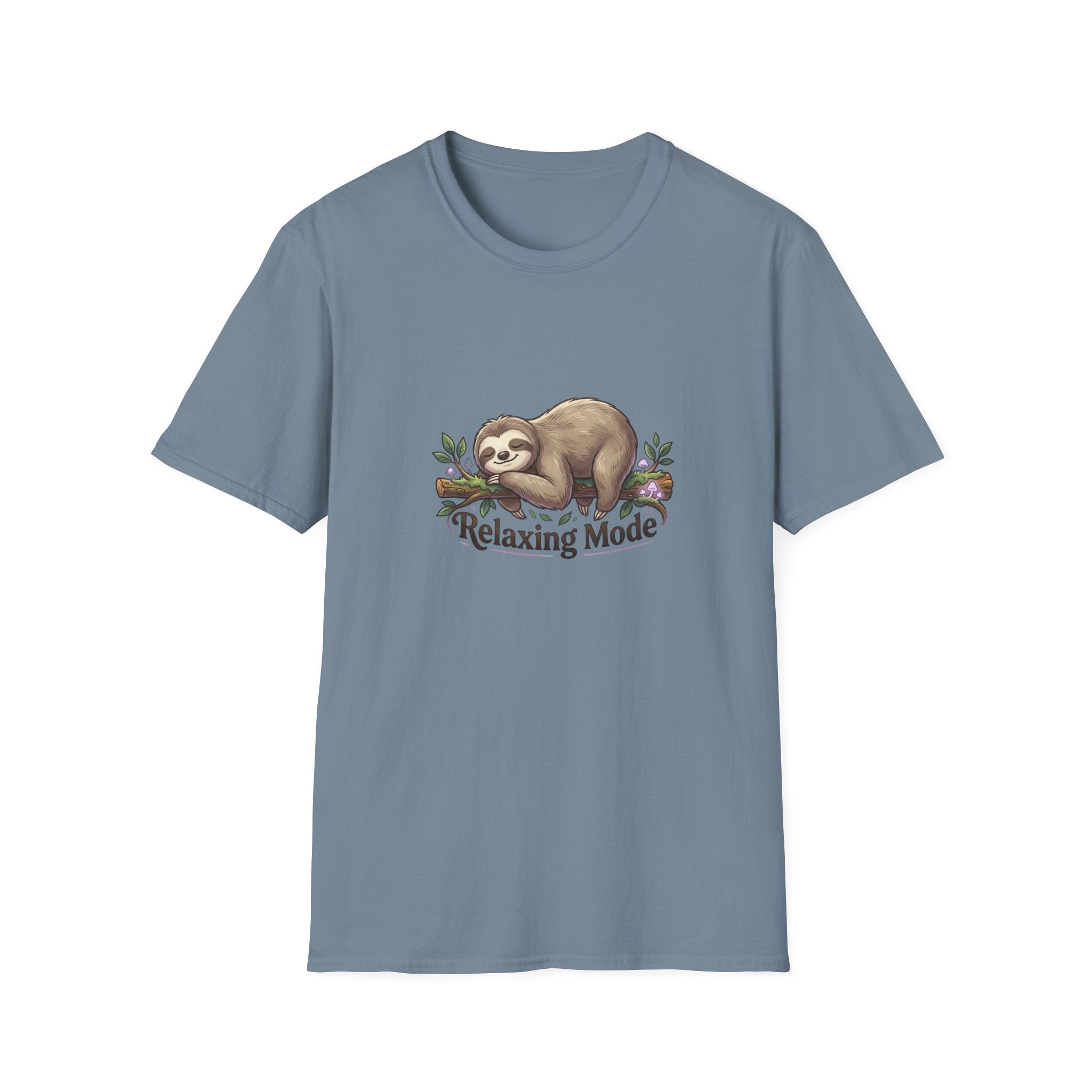 Relaxing Mode Sloth T-Shirt | Cute Sloth Graphic Tee