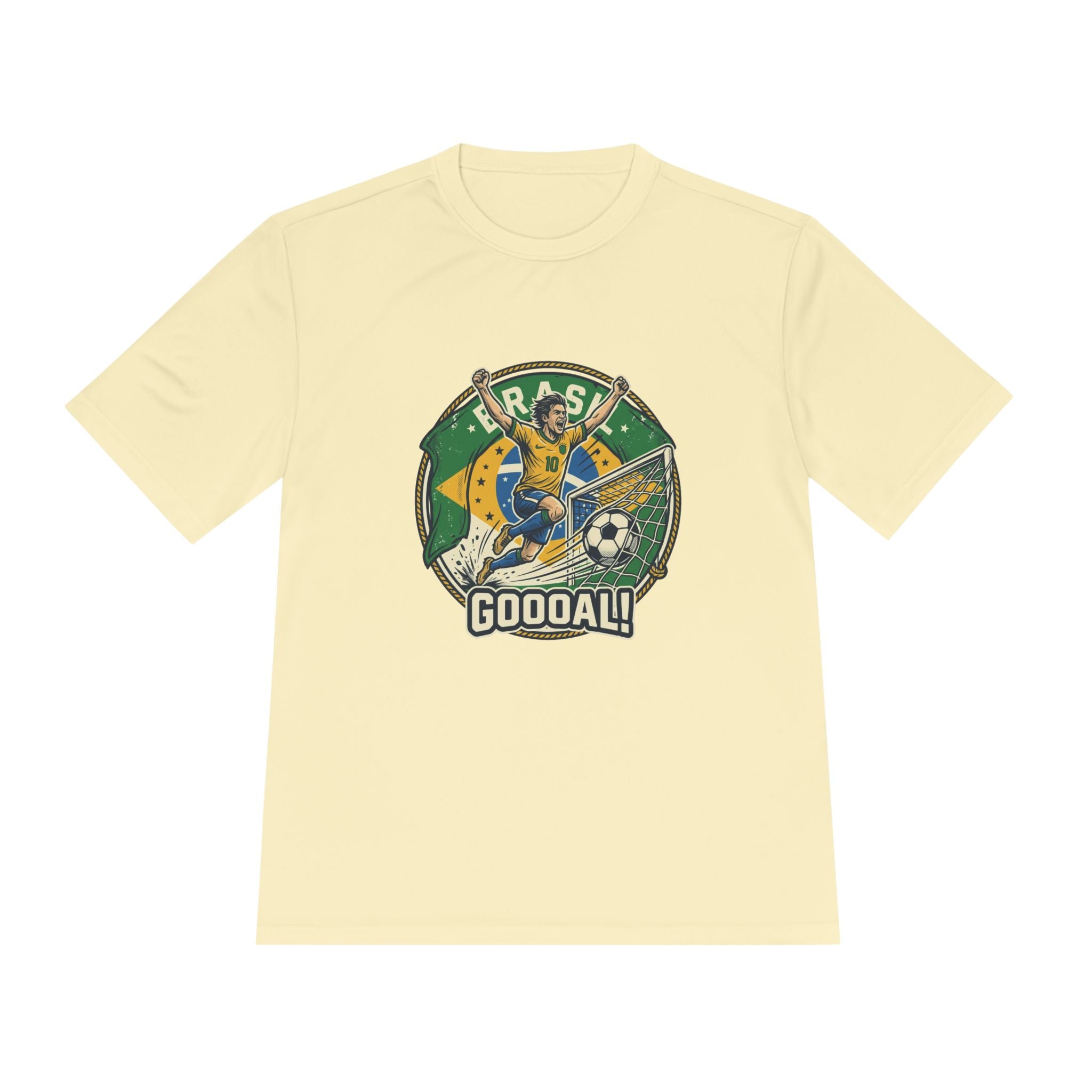 Unisex Moisture Wicking Tee/Brasil /Gool