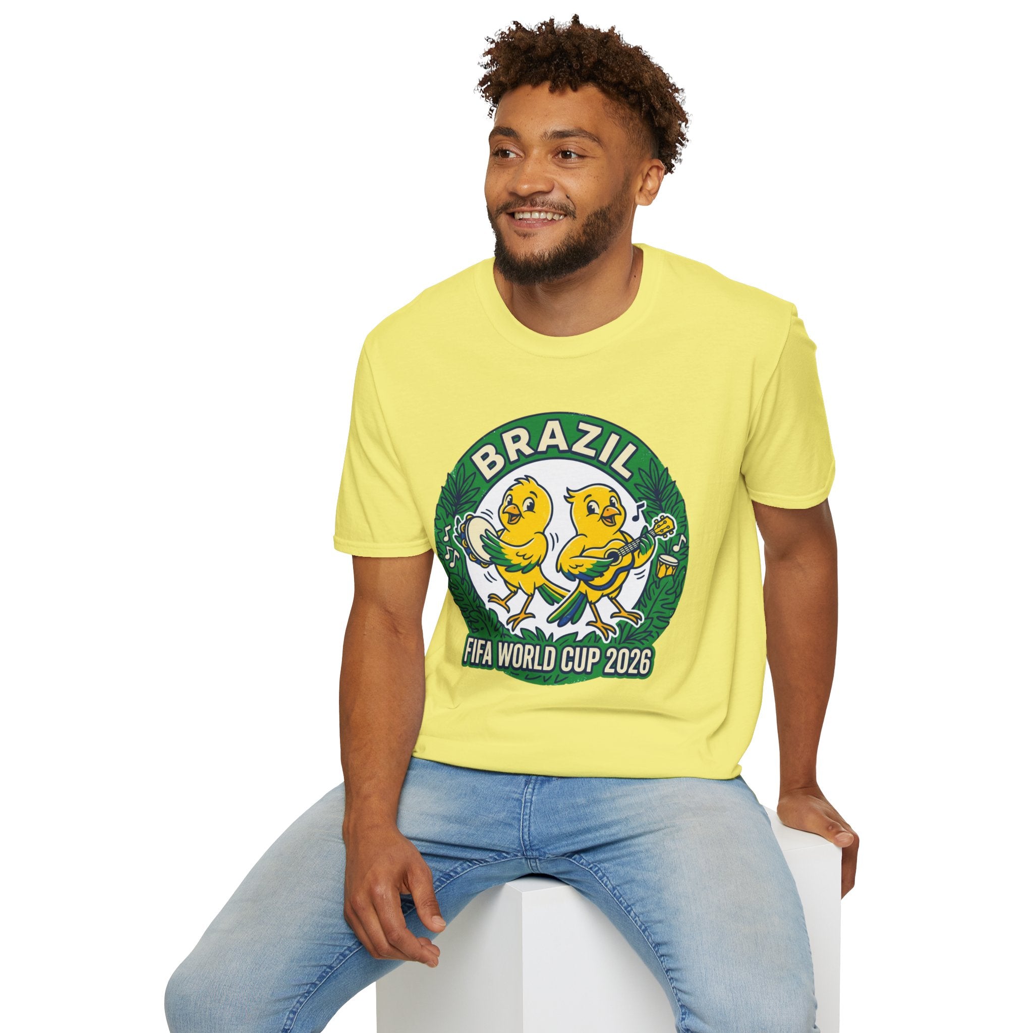 Unisex Softstyle T-Shirt/Canaries / World Cup