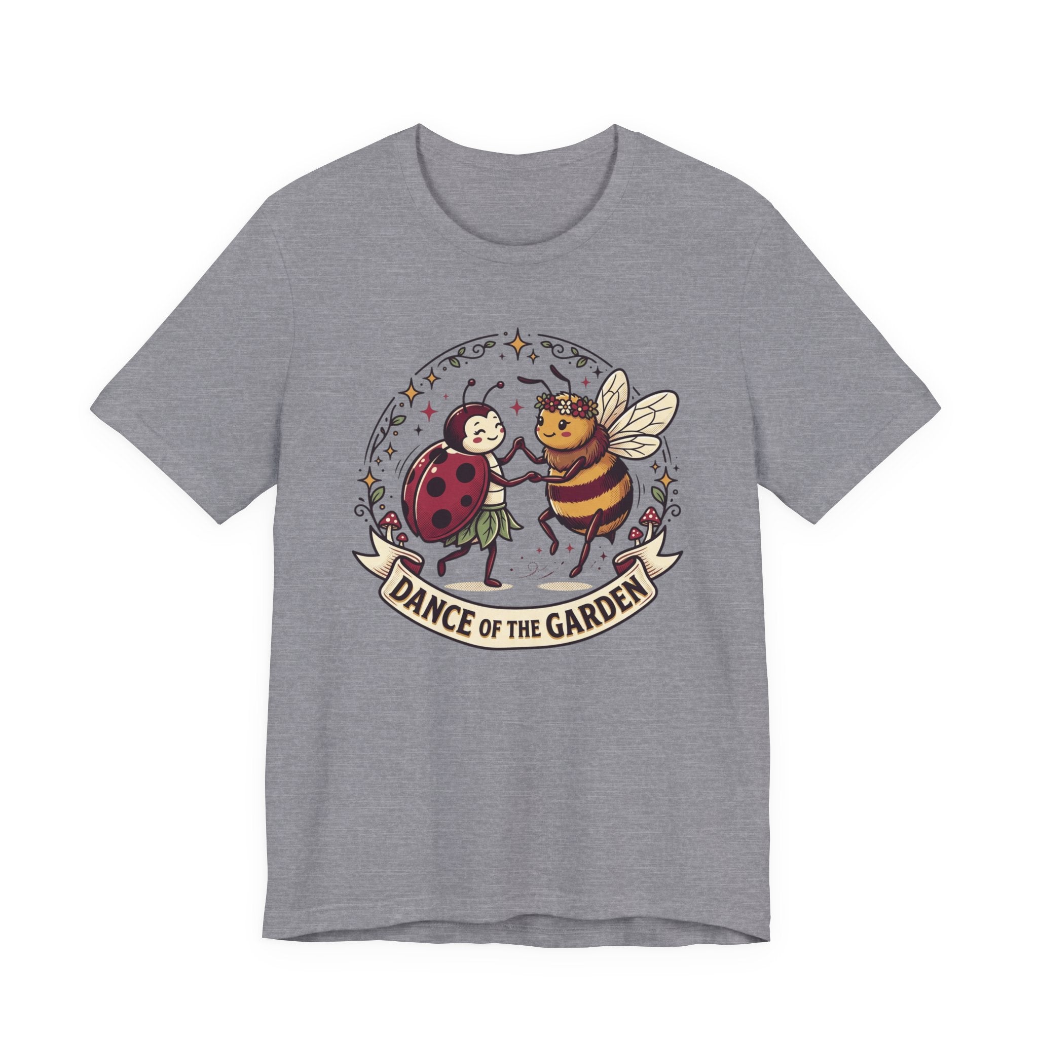 Dance of the Garden Tee | Ladybug and Bee Illustration