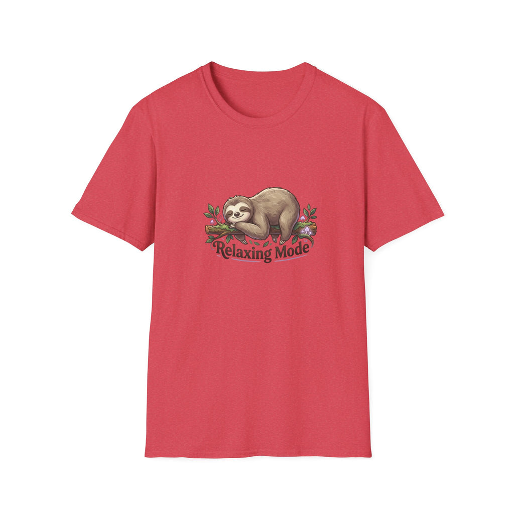Relaxing Mode Sloth T-Shirt | Cute Sloth Graphic Tee