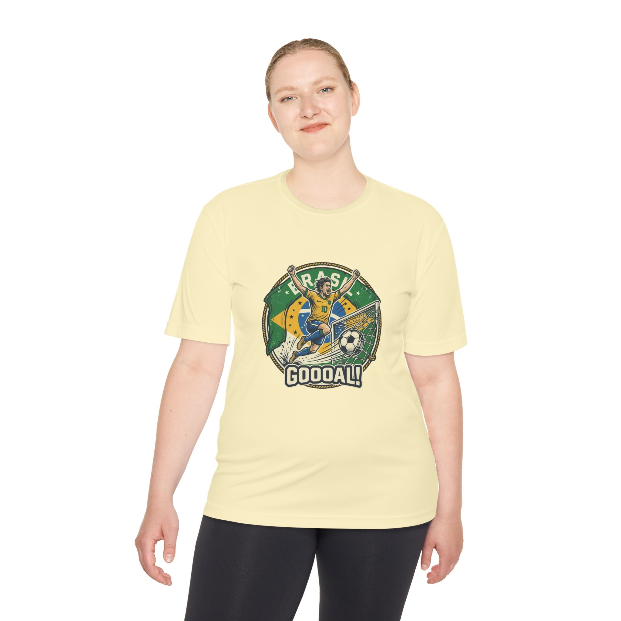 Unisex Moisture Wicking Tee/Brasil /Gool