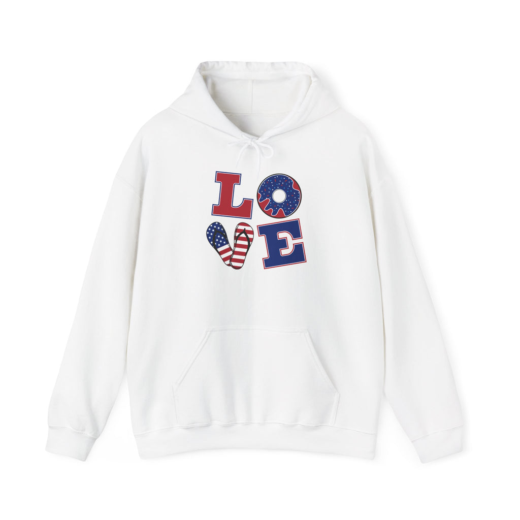 Unisex Heavy Blend™ Hooded Sweatshirt/ Love/USA