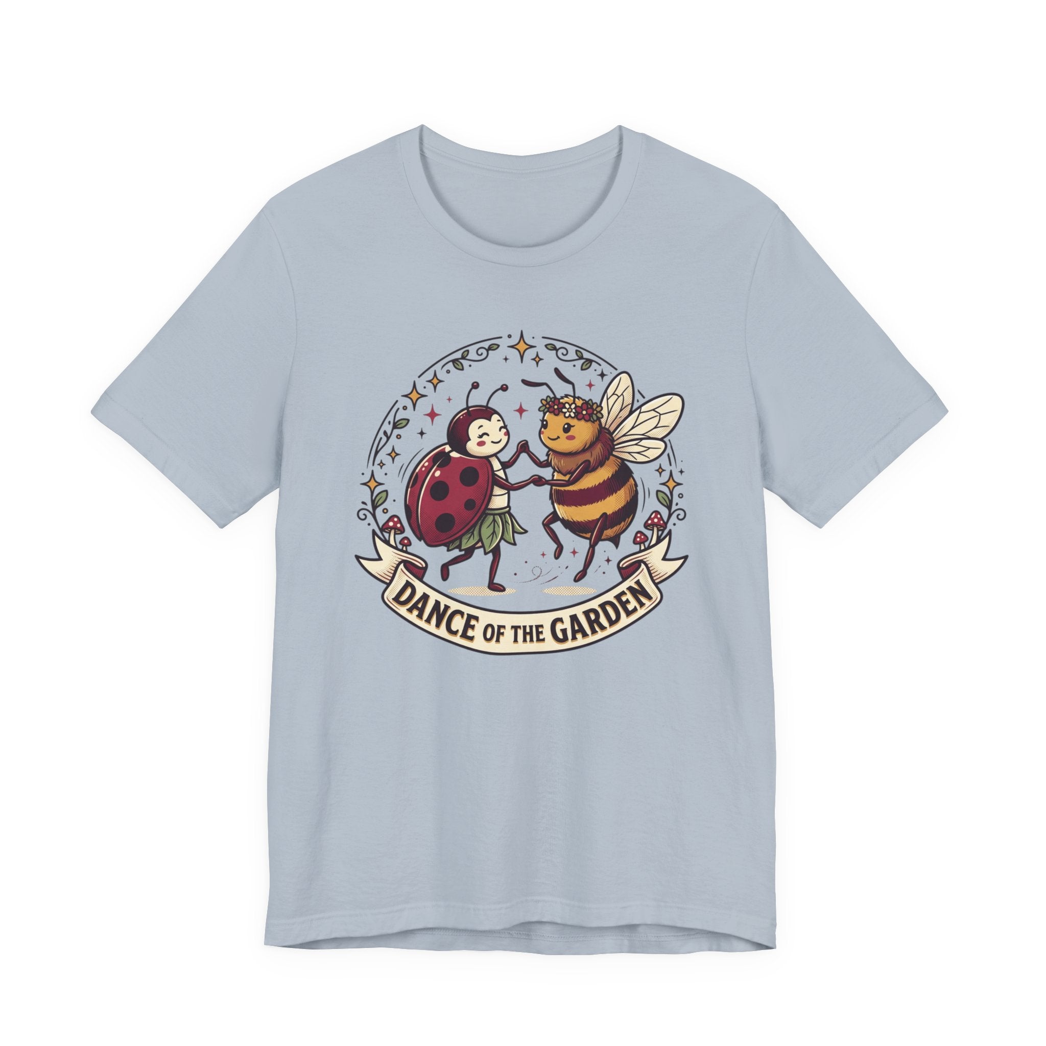 Dance of the Garden Tee | Ladybug and Bee Illustration