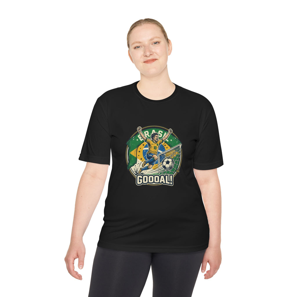 Unisex Moisture Wicking Tee/Brasil /Gool