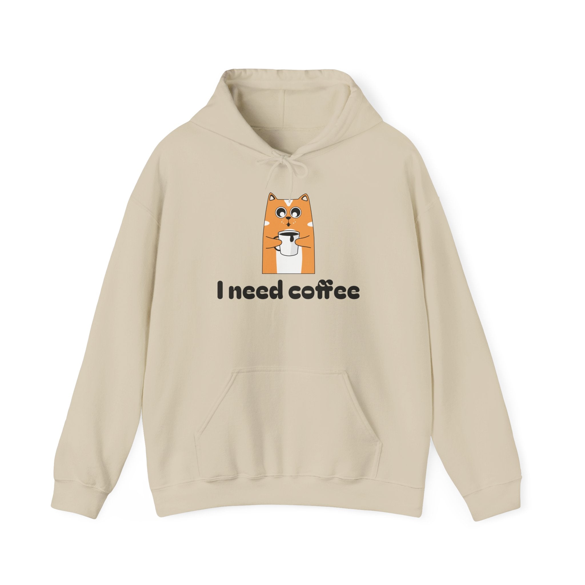 Shiba Inu Coffee Mug Hoodie | Cat Face Graphic Hoodie