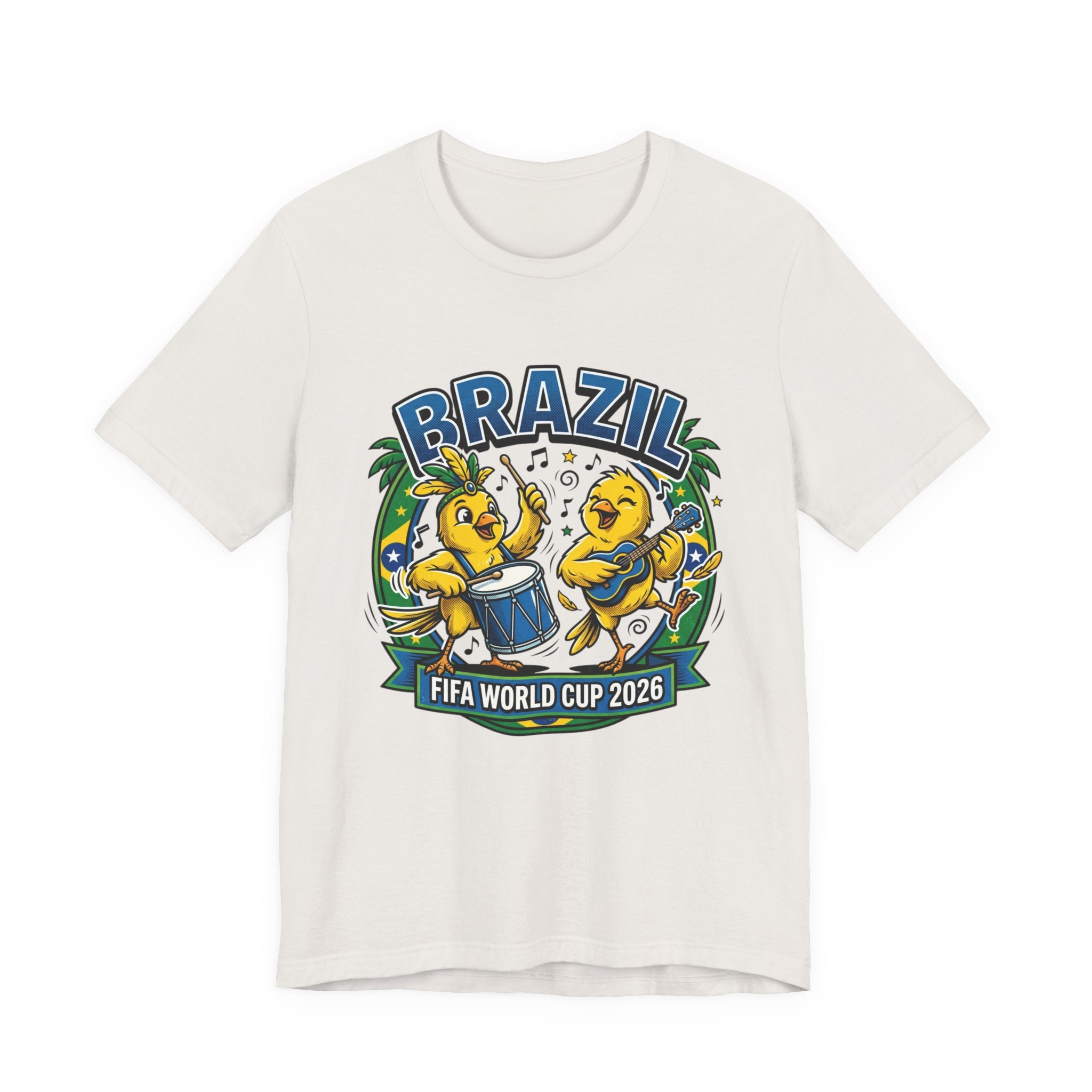 Unisex Jersey Short Sleeve Tee/ Canaries Brazil