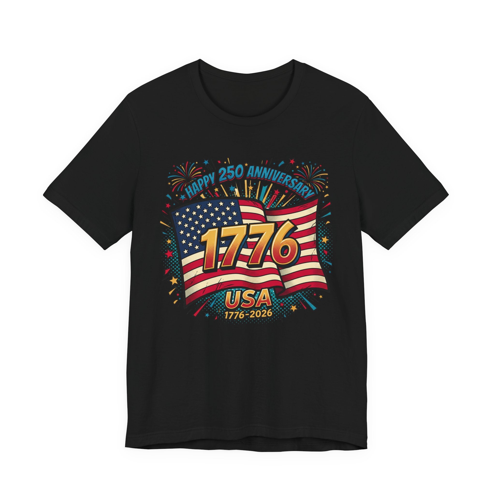 Unisex Jersey Short Sleeve Tee/ 1776/250/ Anniversary