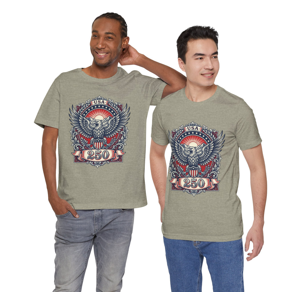 Unisex Jersey Short Sleeve Tee/ USA 250 Anniversary