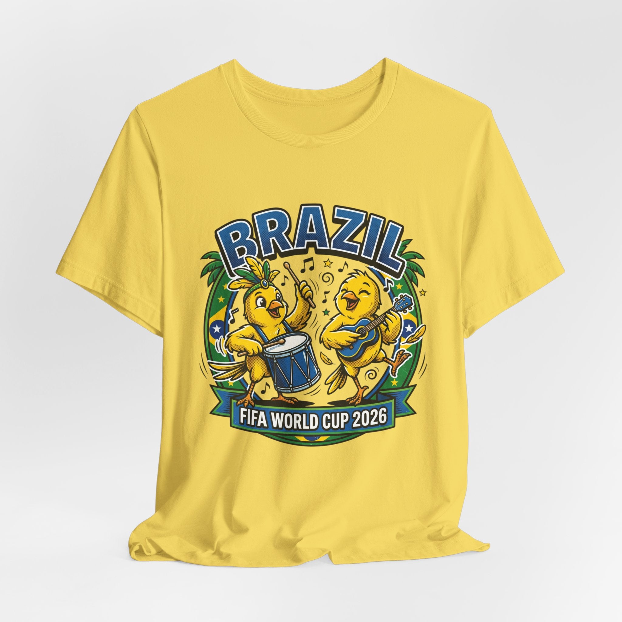 Unisex Jersey Short Sleeve Tee/ Canaries Brazil