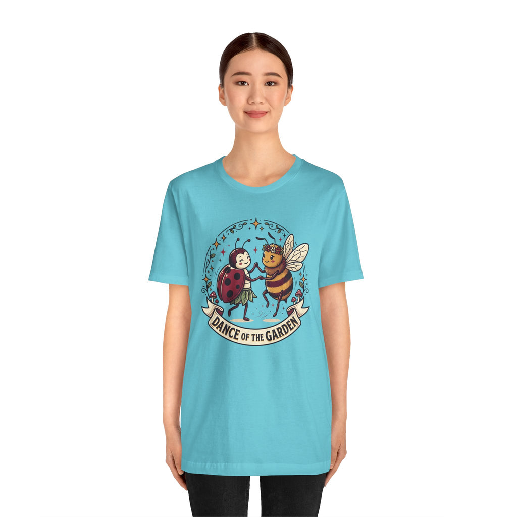 Dance of the Garden Tee | Ladybug and Bee Illustration